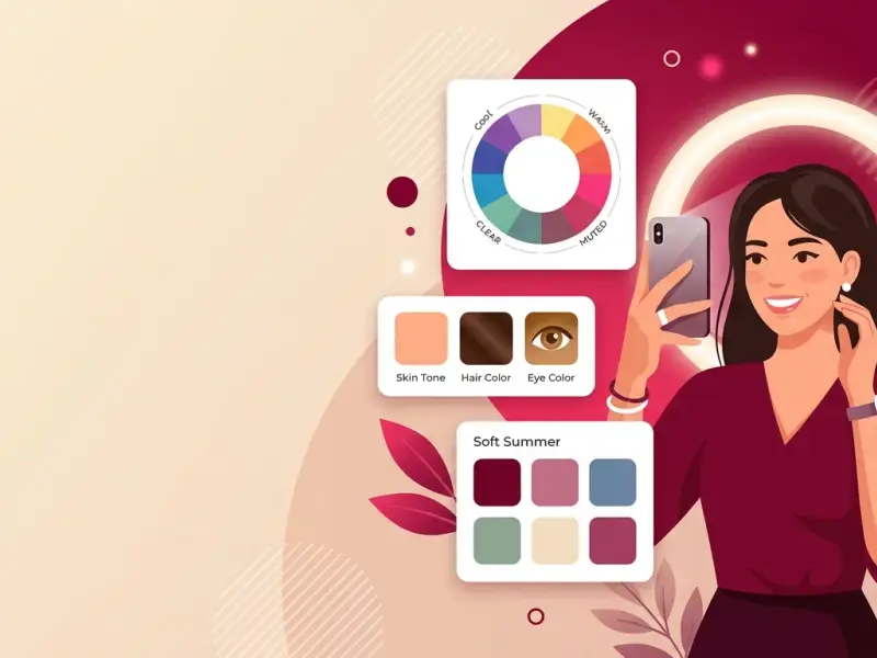 Coloração Pessoal Gratuita Online: Descubra Sua Paleta de Cores | Blog | TikTests
